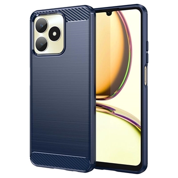 Realme C53/Narzo N53 Brushed TPU Case - Carbon Fiber