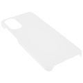 Motorola Moto G22 Rubberized Plastic Case - White