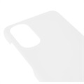 Motorola Moto G22 Rubberized Plastic Case - White