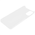 Motorola Moto G22 Rubberized Plastic Case - White