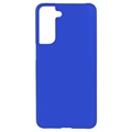 Samsung Galaxy S21 FE 5G Rubberized Plastic Case - Blue