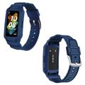 Rugged TPU Case with Strap - Honor Band 6, Huawei Band 6, Band 7 - Blue