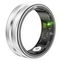 SR03 Ultra-Thin Multifunctional Smart Ring - Size: 10/19.9mm - Silver