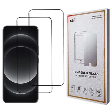 Xiaomi 14 Ultra Saii 3D Premium Tempered Glass Screen Protector - 2 Pcs.