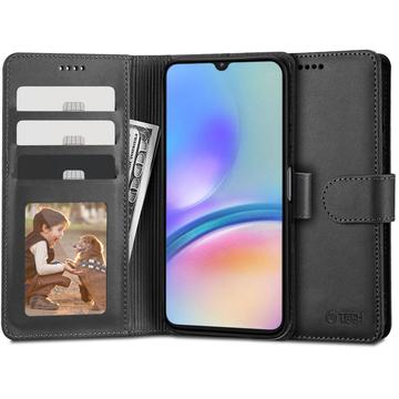 Samsung Galaxy A05s Tech-Protect Wallet Case W. Magnet & Stand - Black