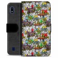 Samsung Galaxy A10 Premium Wallet Case - Graffiti