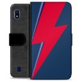 Samsung Galaxy A10 Premium Wallet Case - Lightning