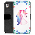 Samsung Galaxy A10 Premium Wallet Case - Unicorn