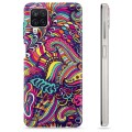 Samsung Galaxy A12 TPU Case - Abstract Flowers