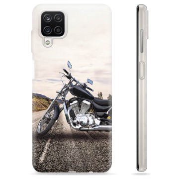 Samsung Galaxy A12 TPU Case - Motorbike