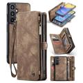 Samsung Galaxy A15 Caseme 008 2-in-1 Multifunctional Wallet Case - Brown