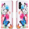 Samsung Galaxy A16 Wonder Series Wallet Case - Butterflies