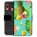 Samsung Galaxy A20e Premium Wallet Case - Summer