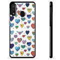 Samsung Galaxy A20e Protective Cover - Hearts