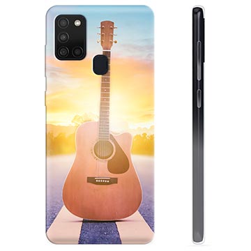 Samsung Galaxy A21s TPU Case - Guitar