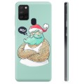 Samsung Galaxy A21s TPU Case - Modern Santa