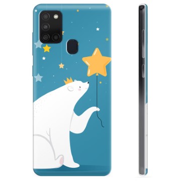 Samsung Galaxy A21s TPU Case - Polar Bear