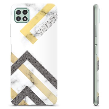 Samsung Galaxy A22 5G TPU Case - Abstract Marble