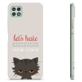 Samsung Galaxy A22 5G TPU Case - Angry Cat