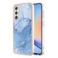 Samsung Galaxy A25 Marble Pattern Electroplated IMD TPU Case