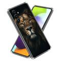 Samsung Galaxy A25 Stylish Ultra-Slim TPU Case - Lion