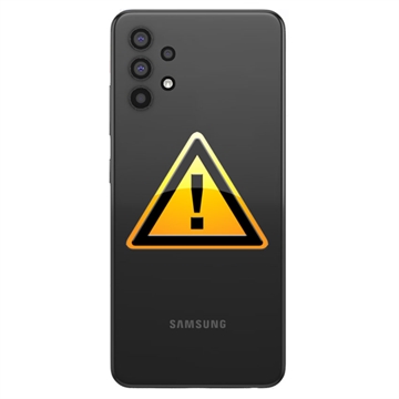 Samsung Galaxy A32 4G Battery Cover Repair - Black