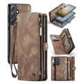 Samsung Galaxy A35 Caseme 008 2-in-1 Multifunctional Wallet Case - Brown