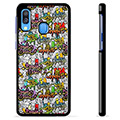 Samsung Galaxy A40 Protective Cover - Graffiti