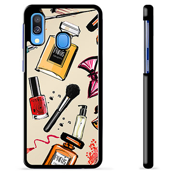 Samsung Galaxy A40 Protective Cover - Makeup