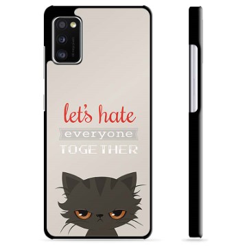 Samsung Galaxy A41 Protective Cover - Angry Cat
