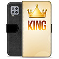 Samsung Galaxy A42 5G Premium Wallet Case - King