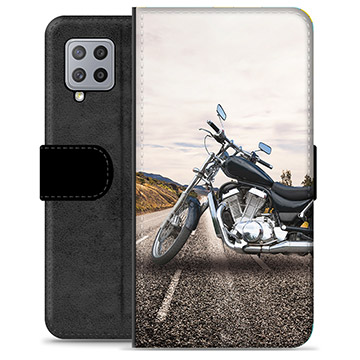 Samsung Galaxy A42 5G Premium Wallet Case - Motorbike