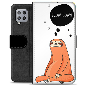 Samsung Galaxy A42 5G Premium Wallet Case - Slow Down