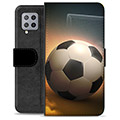 Samsung Galaxy A42 5G Premium Wallet Case - Soccer