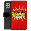 Samsung Galaxy A42 5G Premium Wallet Case - Super Mom