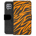 Samsung Galaxy A42 5G Premium Wallet Case - Tiger