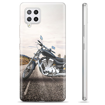 Samsung Galaxy A42 5G TPU Case - Motorbike