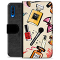 Samsung Galaxy A50 Premium Wallet Case - Makeup