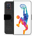 Samsung Galaxy A51 Premium Wallet Case - Slam Dunk