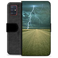 Samsung Galaxy A51 Premium Wallet Case - Storm