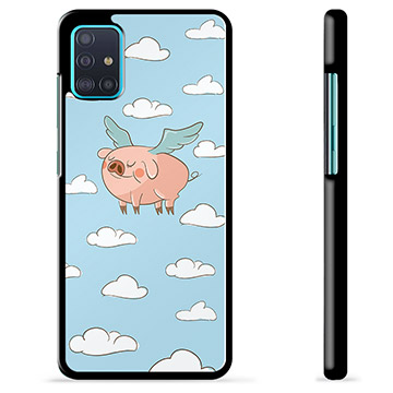 Samsung Galaxy A51 Protective Cover - Flying Pig