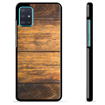 Samsung Galaxy A51 Protective Cover - Wood