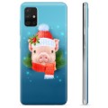 Samsung Galaxy A51 TPU Case - Winter Piggy