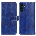 Samsung Galaxy A55 Wallet Case with Magnetic Closure - Blue