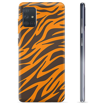 Samsung Galaxy A71 TPU Case - Tiger
