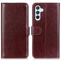 Samsung Galaxy F34/M34 5G Wallet Case with Magnetic Closure - Brown
