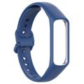 Samsung Galaxy Fit 2 Replacement Silicone Strap with Integrated Frame - Dark Blue