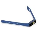 Samsung Galaxy Fit 2 Replacement Silicone Strap with Integrated Frame - Dark Blue