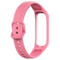 Samsung Galaxy Fit 2 Replacement Silicone Strap with Integrated Frame - Pink