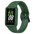 Samsung Galaxy Fit3 Replacement Silicone Strap with Integrated Frame - Green